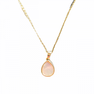 Deze ketting met een schelp bedel shop je bij Mila jwls.