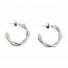 Deze stainless steel oorbellen shop je bij Mila jwls.