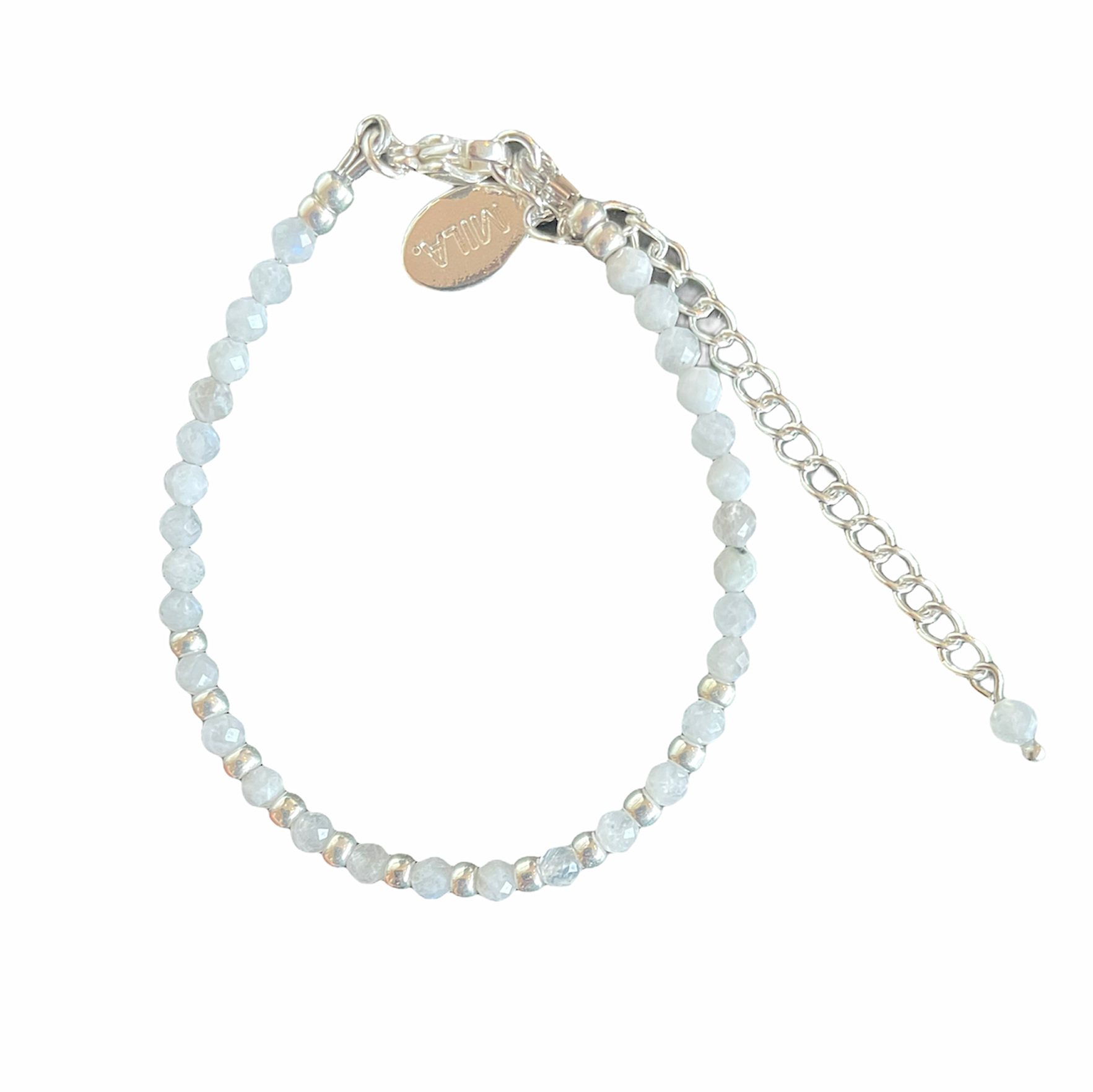 Deze minimalistische armband shop je bij Mila jwls.