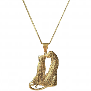 Ketting Queen of the Jungle - Gold