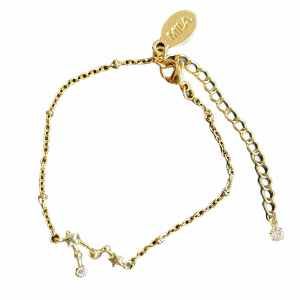 Deze roestvrijstalen armband shop je bij Mila jwls.