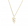 Deze ketting met olijven takjes shop je bij Mila jwls.