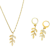 Deze set met olijven takjes shop je bij Mila jwls.