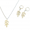 Deze set met olijven takjes shop je bij Mila jwls.