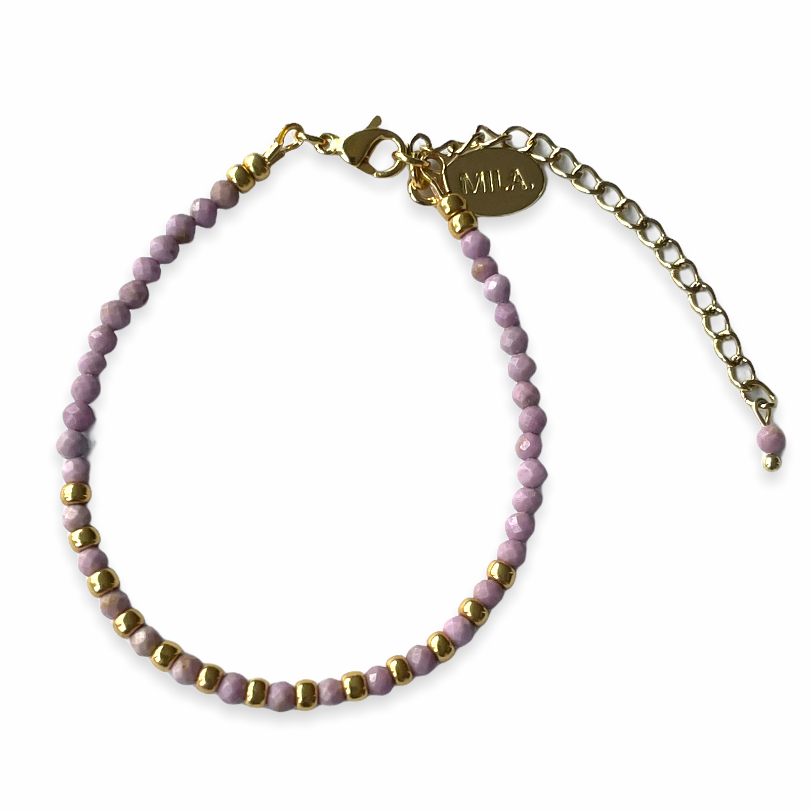 Deze minimalistische armband shop je bij Mila jwls.
