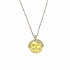 Deze ketting met wereldbol shop je bij Mila jwls.