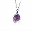 Deze ketting met bloembedel shop je bij Mila jwls.