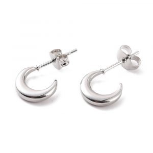 Deze Stainless Steel Bali Hoops shop je bij Mila jwls!
