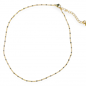 De June ketting van Mila jwls is de gekleurde gouden ketting die je niet mag missen.