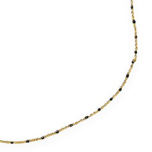 De June ketting van Mila jwls is de gekleurde gouden ketting die je niet mag missen.