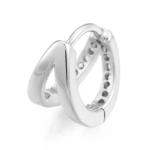 Oorbellen Gemma - Silver (1 piece)